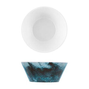 Ocean blue melamine dish for private boats