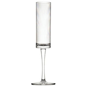 acrylic plastic champagne flute for boats