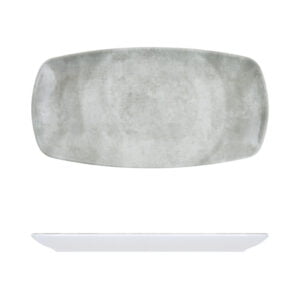 grey melamine rectangle plate for private boat